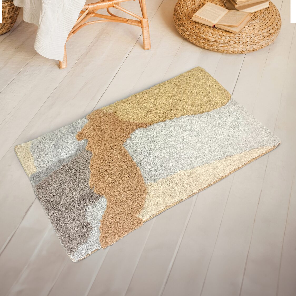 Charles Millen Signature Collection Tapestry 100% Microfibre Anti-Slip Mat – Costa