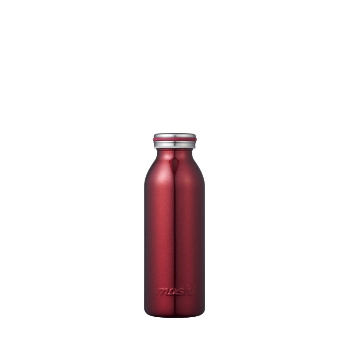 Mosh Stainless Steel Light Weight Bottle (450ml) - Pearl Red