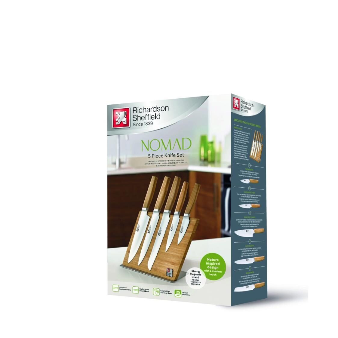 RICHARDSON SHEFFIELD Nomad 5pc Knife Set (NOMAD-5PC)