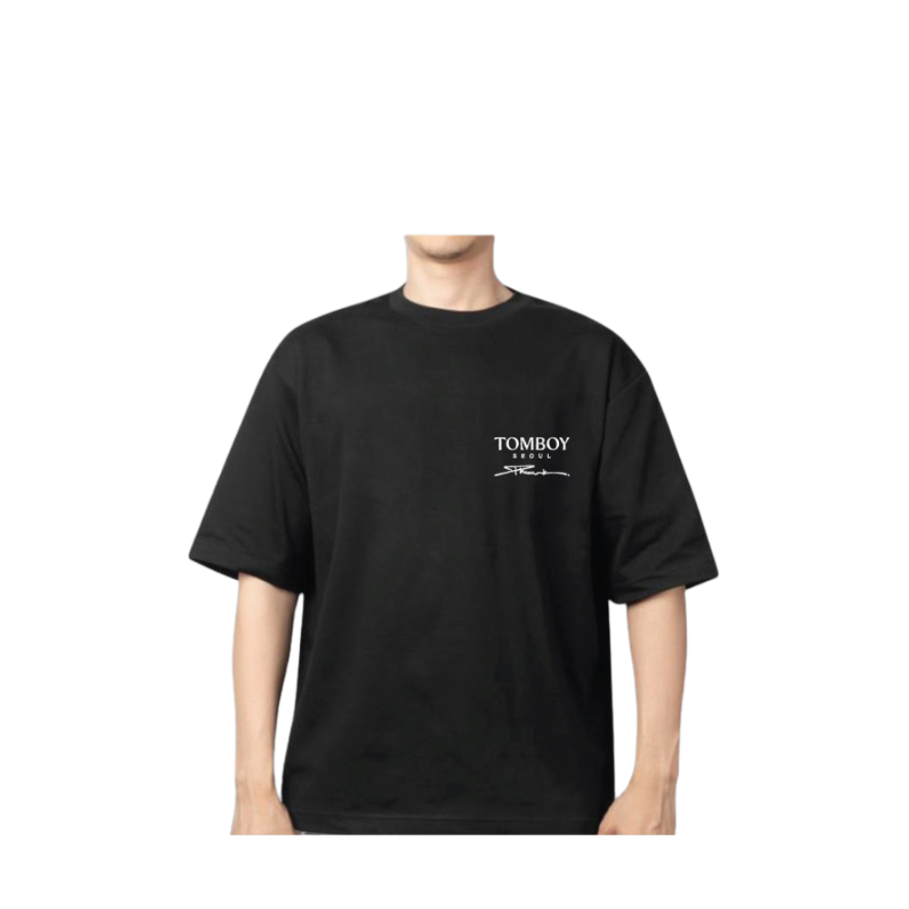 Studio Tomboy x Phunk Collab T-Shirt – Small Print A-Monochrome