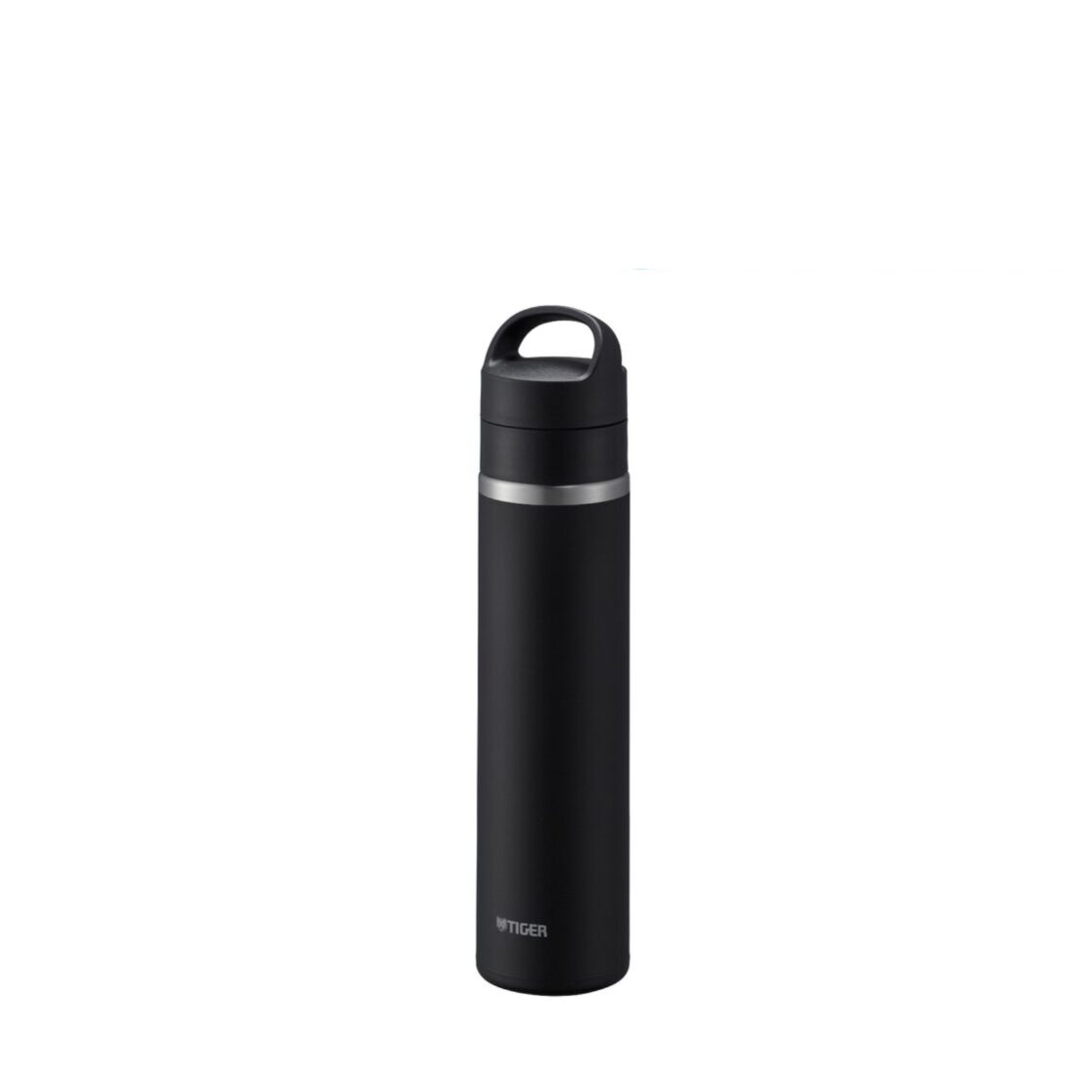 Tiger 600ml Vacuum Insulated Stainless Steel Carbonated Bottle - Stone Black (MKB-T060 KK)