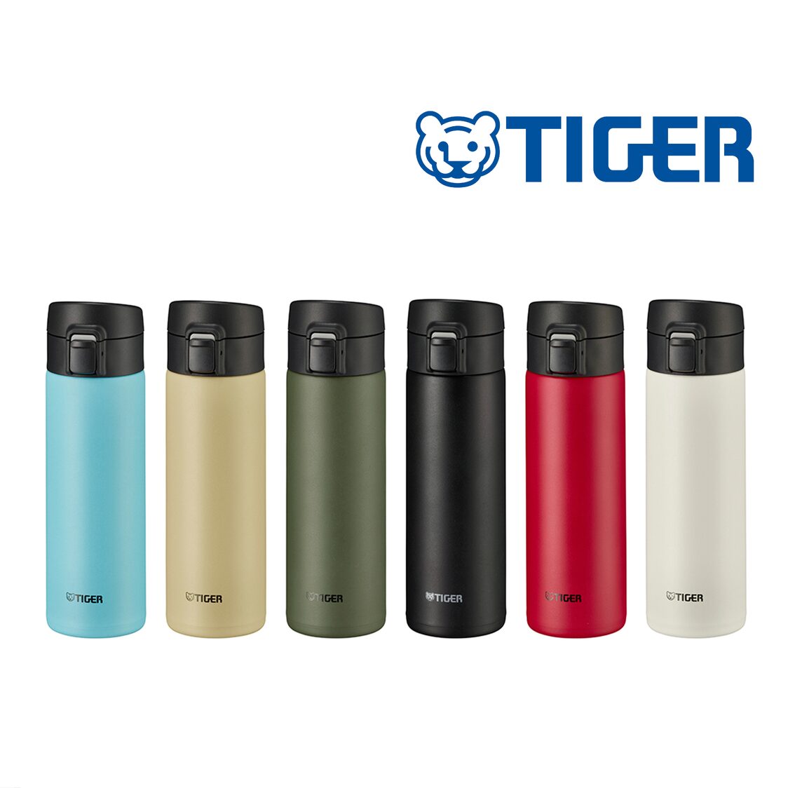 Tiger Bioguard+ Double S/Steel Thermal Bottle 480ml - Sky Blue (MKA-K048 AK)
