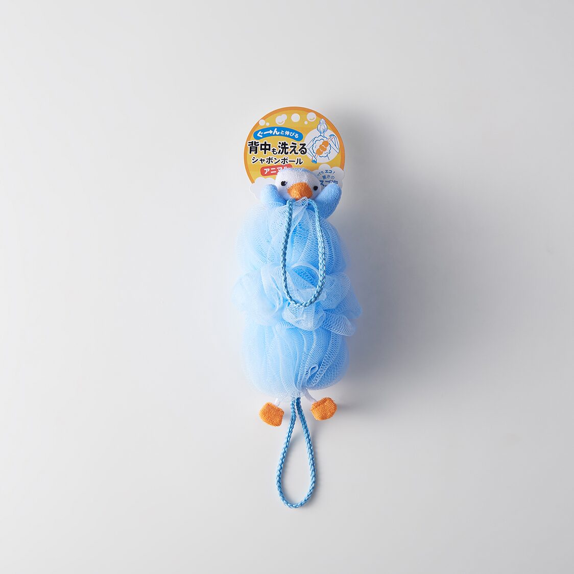 Marna Easy Back Scrubber Aminal Penguin- Blue