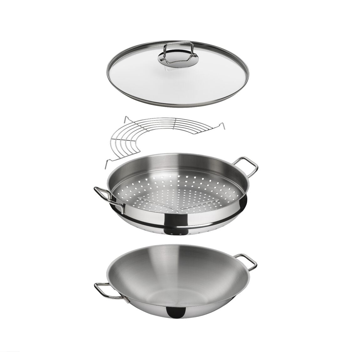 WMF Macao 4pc Wok Set 36cm (07-9256-6040)