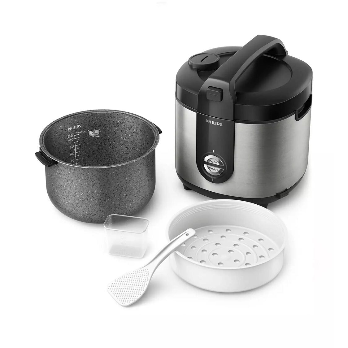 Philips Nasi Premium+ Rice Cooker 2L (HD3138/62)