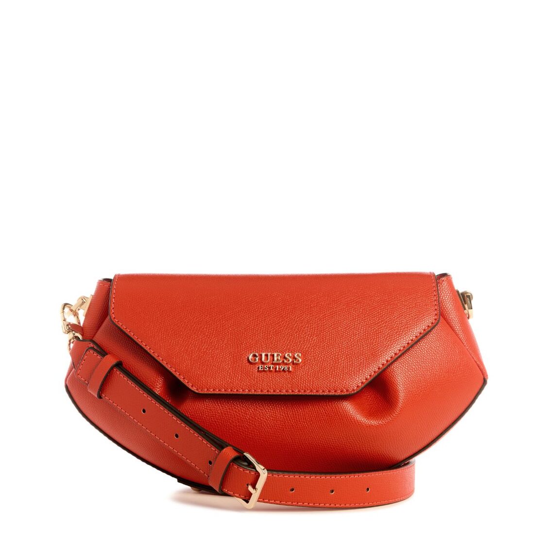 Guess Amorette Flap Crossbody, Chili