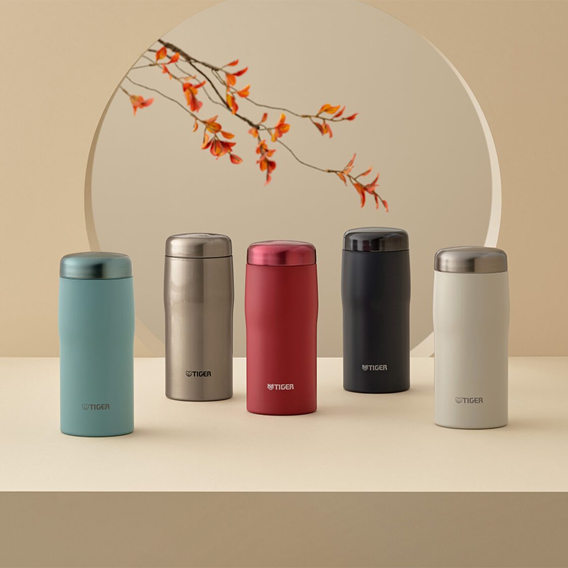 Tiger 360ml Vacuum Insulated Bottle – Pale Blue (MJF-A036)