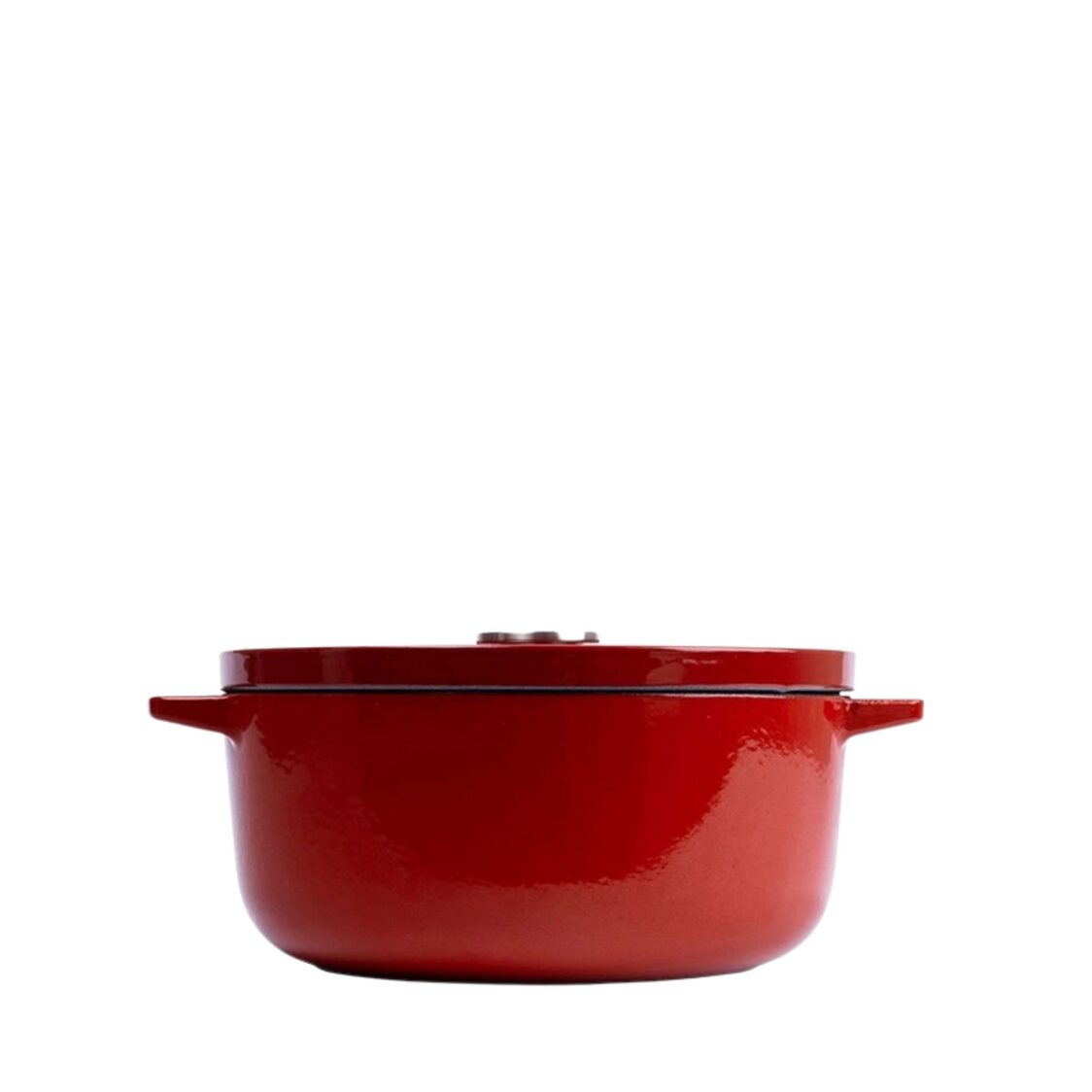 Kitchenaid Enamel 22cm Cast-Iron Casserole Red (KACI009394)