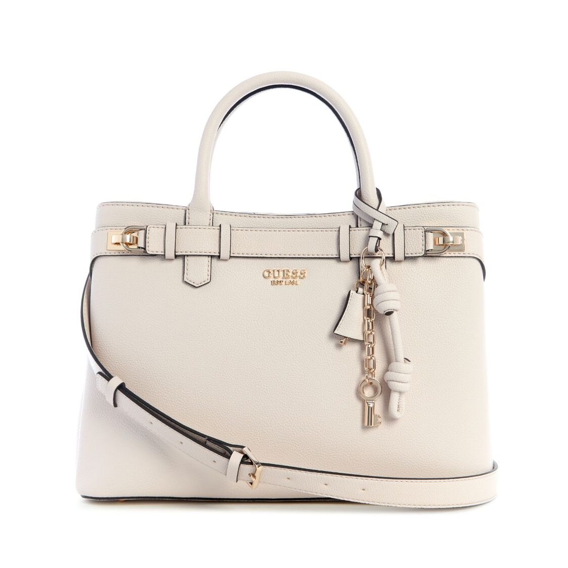 Guess Gregoria LRG Gfriend Satchel - Stone