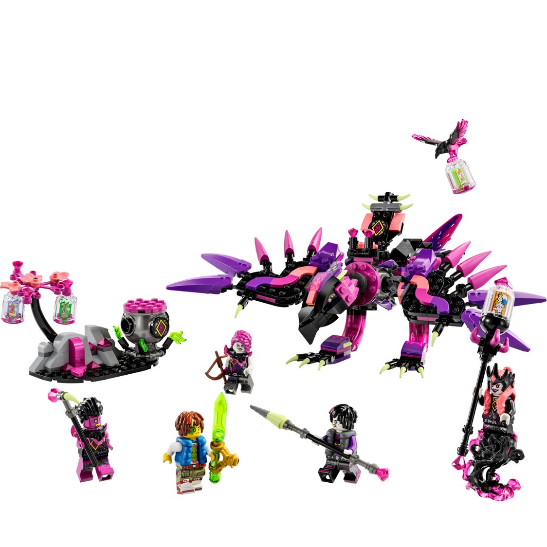 Lego The Never Witch's Nightmare Creatures 71483