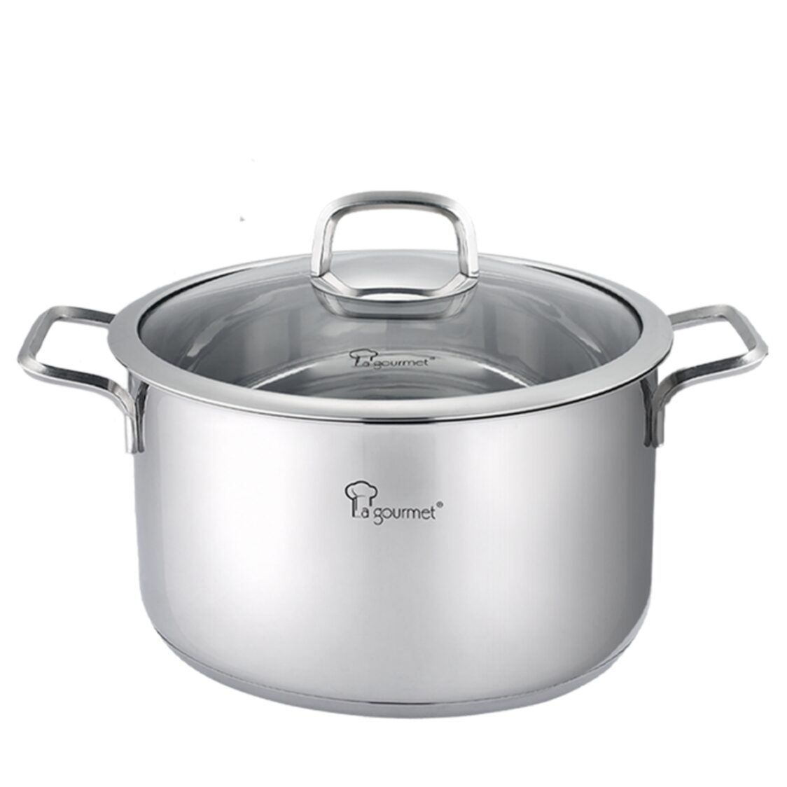 La Gourmet Nova Cuisine 24cm Stainless Steel High Casserole LGNE412485