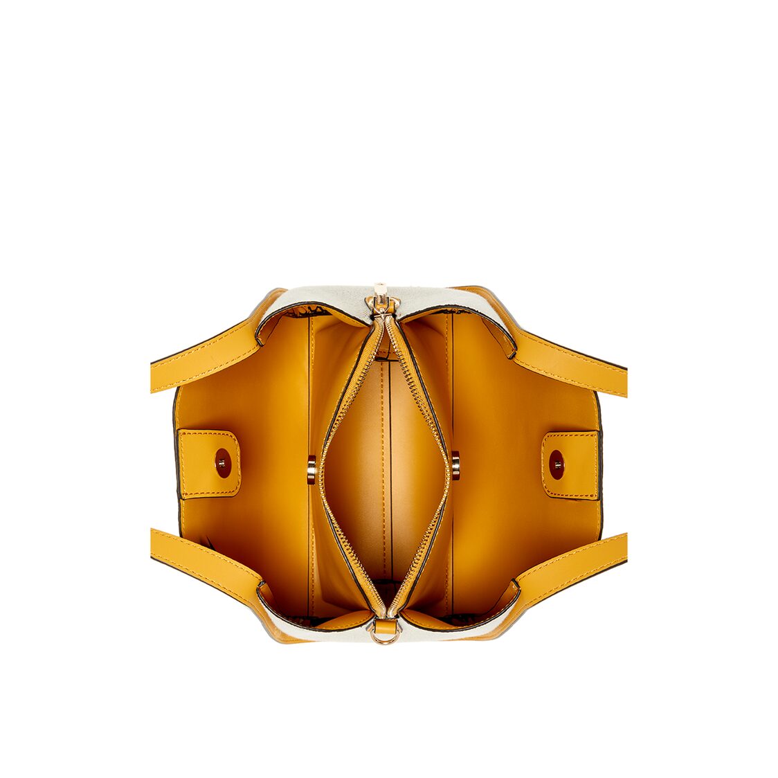 Guess Nicolette Small Gfriend Satchel,Natural/Marigold