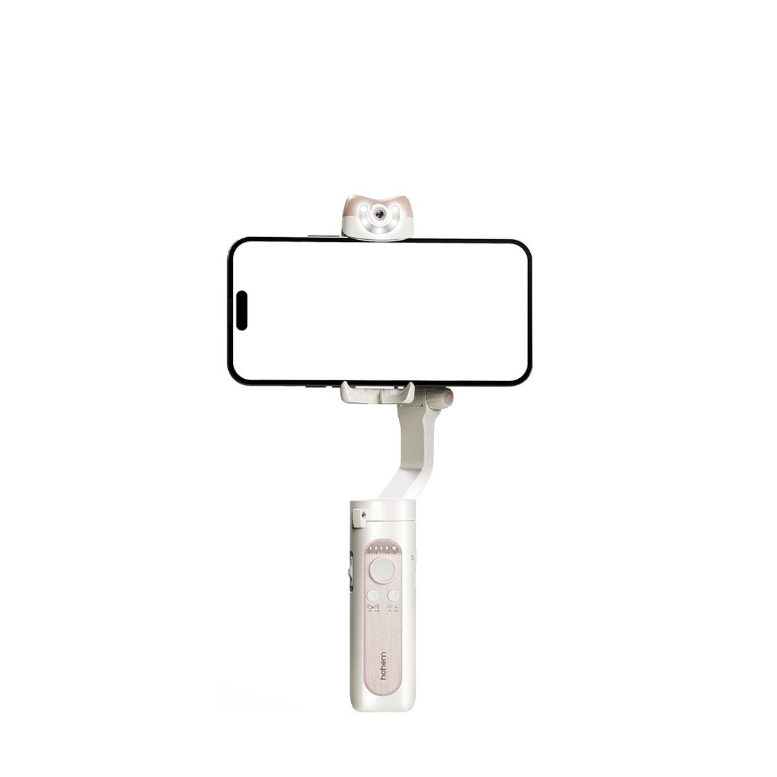 Hohem iSteady V2S 3-Axis Palm Smartphone Gimbal AI Visual Tracking White