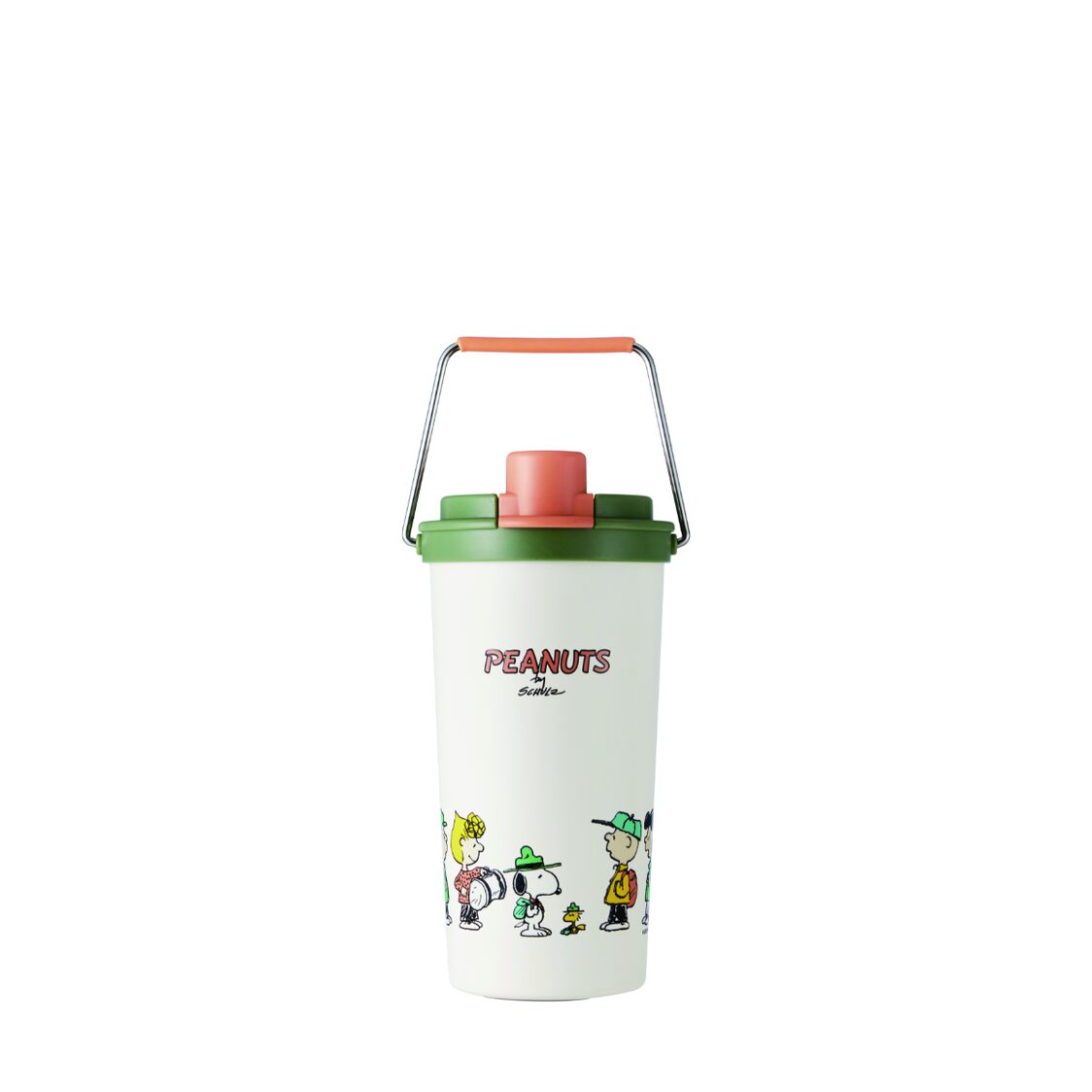 [Metro Exclusive] Snapware 800ml Vacuum Flask With Handle - Snoopy Camping