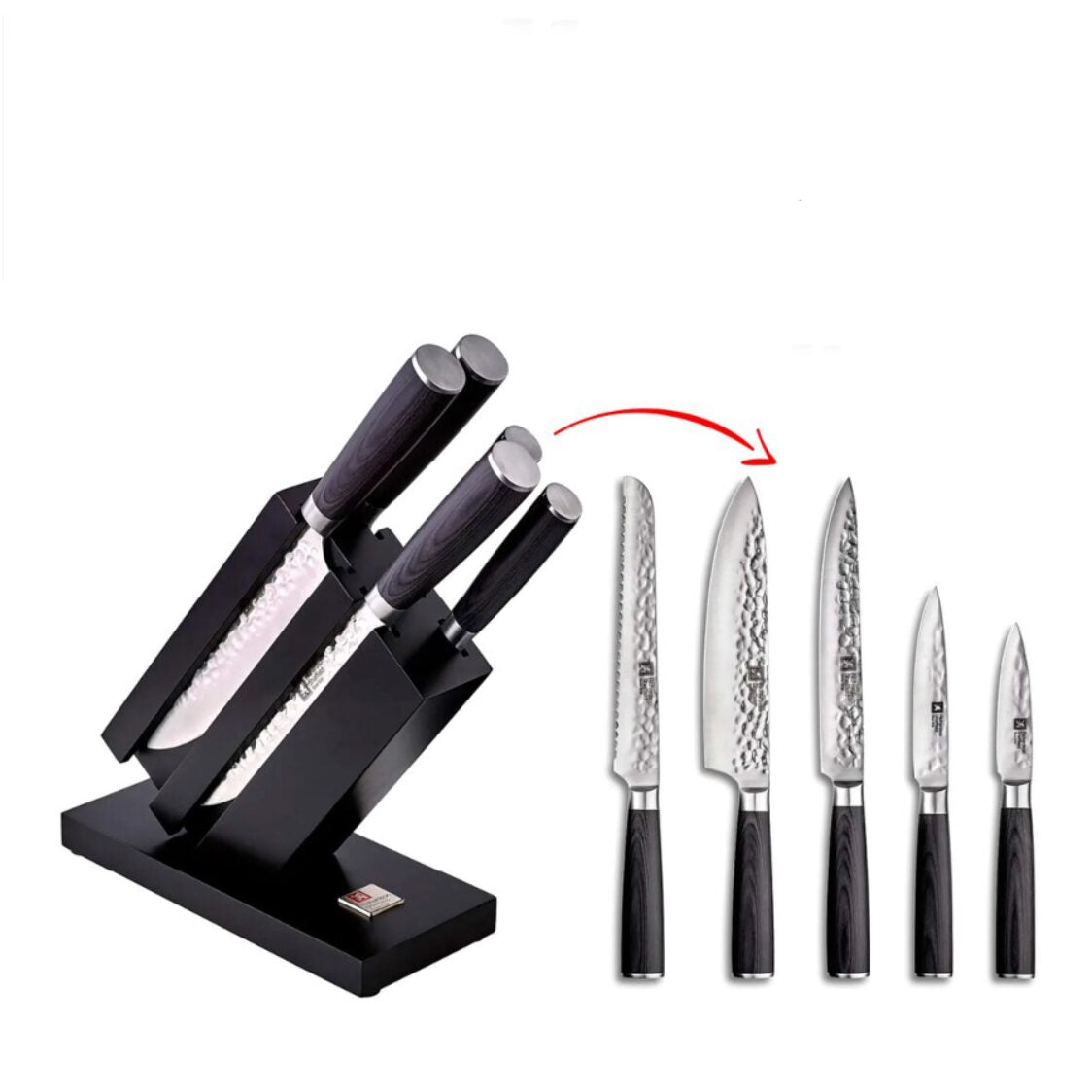 Richardson Sheffield (UK) UTA 5-PC Knife Block Set (UTA-5PC)