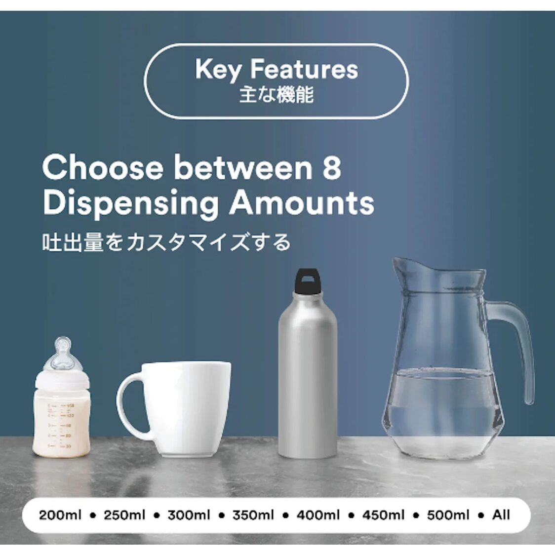 Toyomi Instantboil 2.3L Filtered Water Dispenser With Premium Filter (FB9923F)