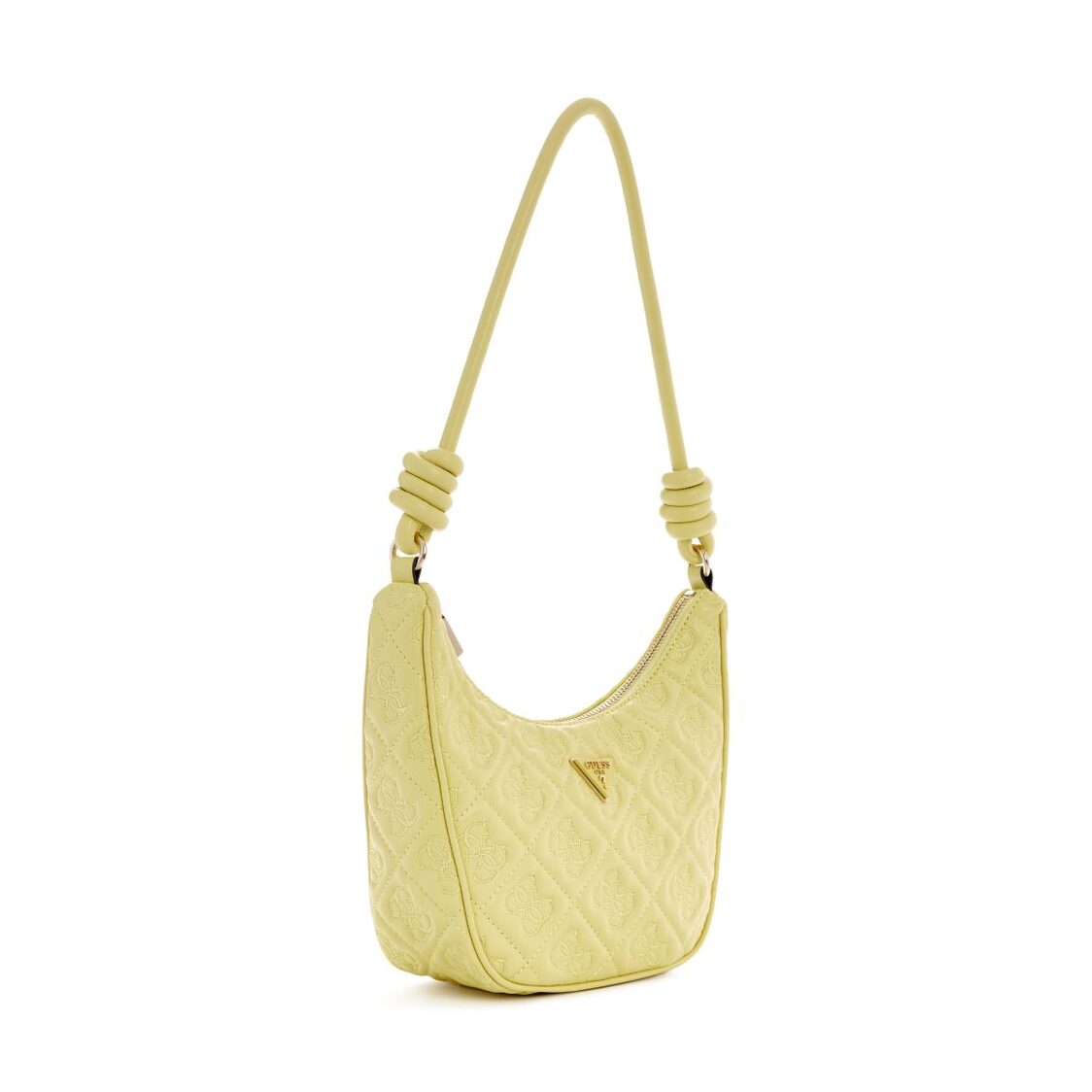 Guess Adelasia Top Zip Shoulder Bag - Citrine