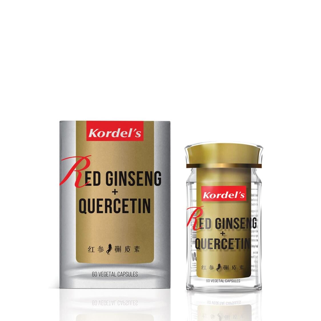 Kordel's Red Ginseng + Quercetin 60's