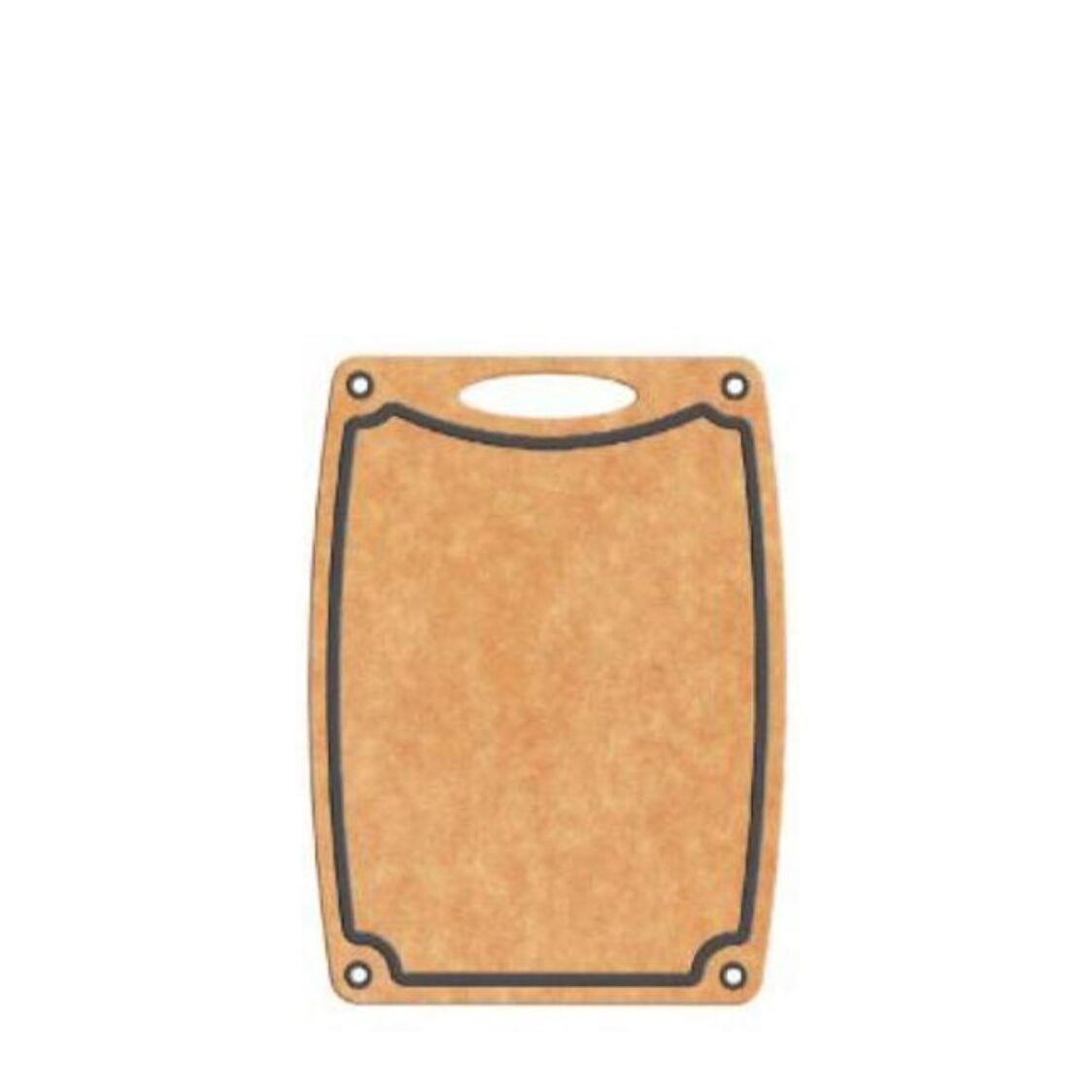 Safico Pro Wood Fibre Cutting Board With Silicone Pad 37cm Set of 2 (1917SF-QAS09-MP2)