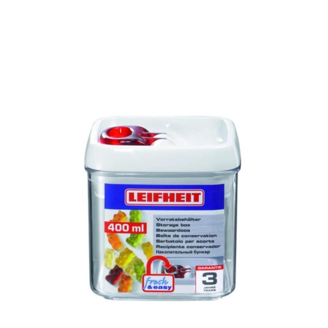 Leifheit Fresh & Easy 400ml Square Storage Container