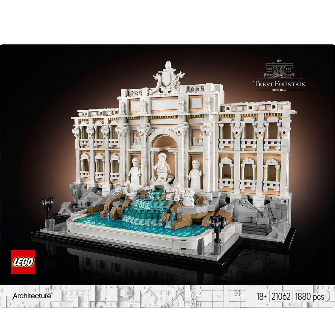 Lego Trevi Fountain 21062