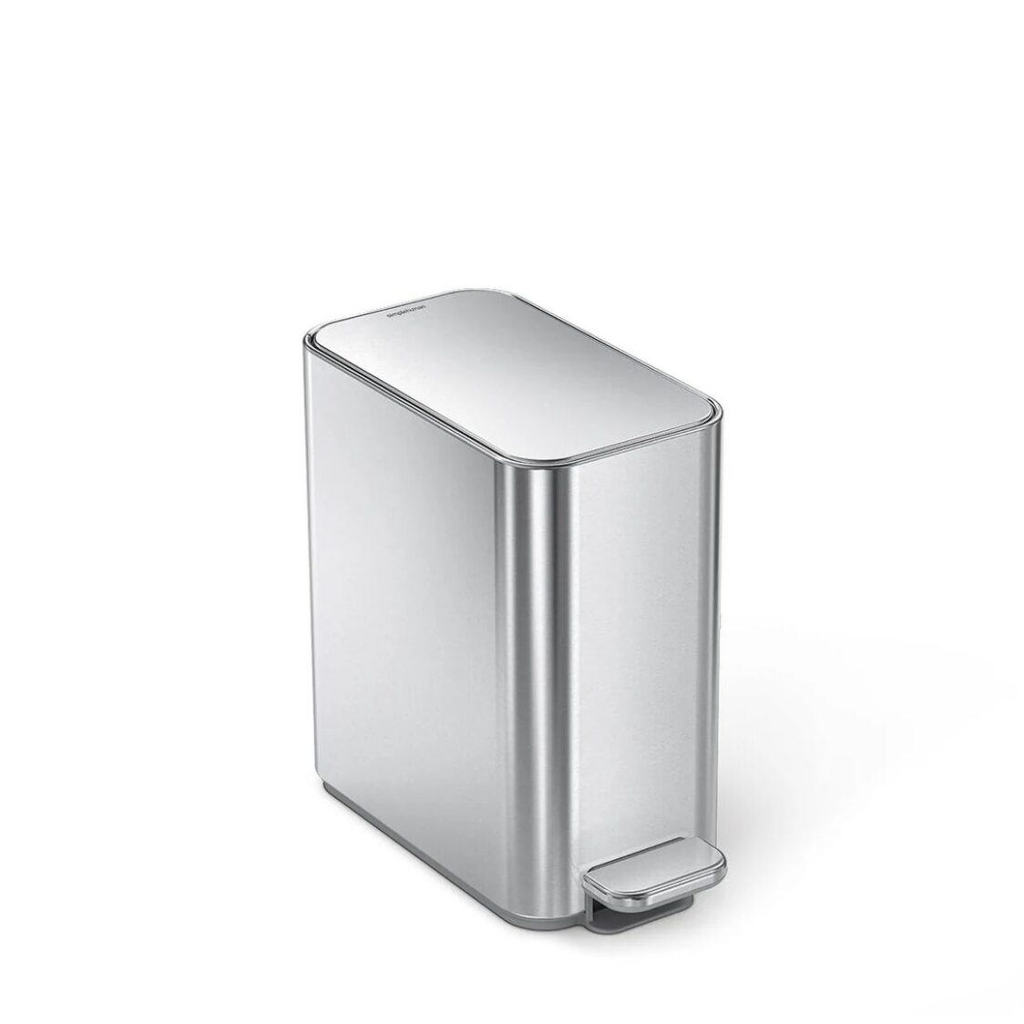 Simplehuman 5L Slim Step Bin Brushed