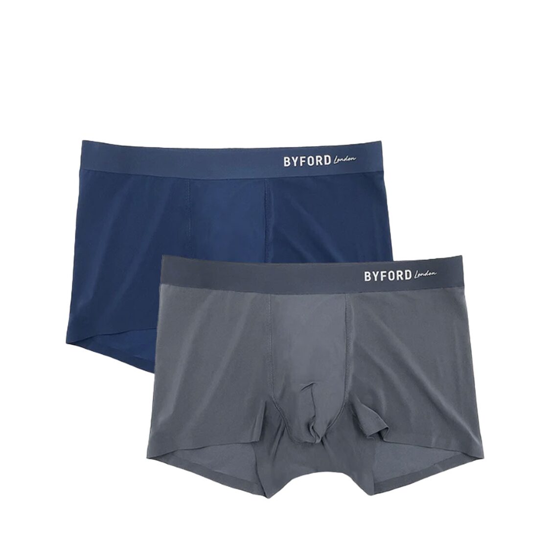 Byford 2pcs Men's Trunks Seamless Pro Superfine Microfiber