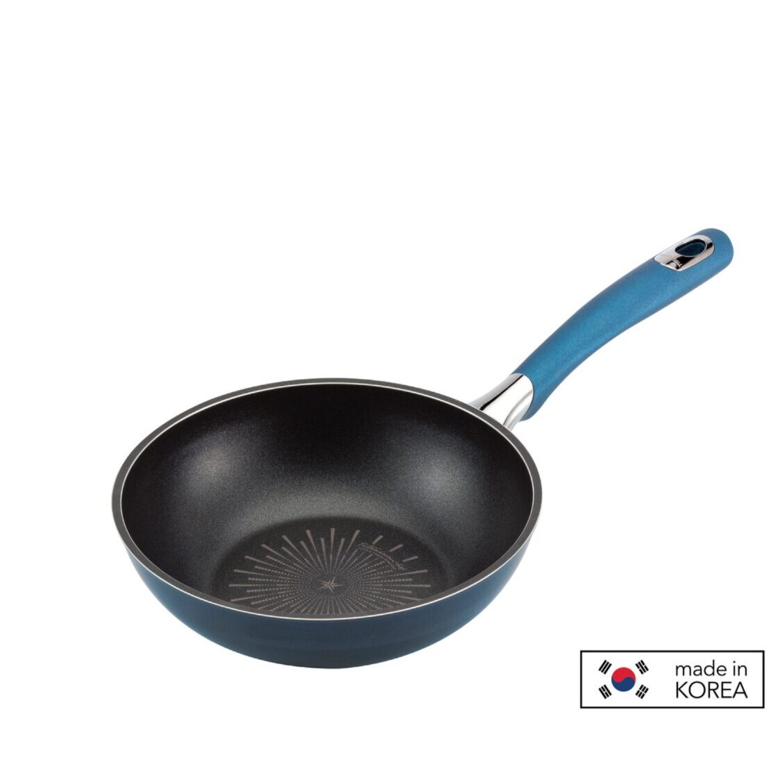 HAPPYCALL Classic Titanium IH 28cm Die Cast Wok Pan (Made in Korea, 3001-0238)