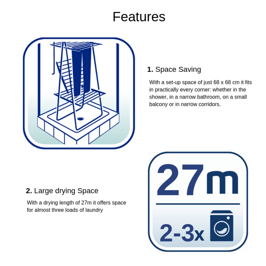 Leifheit Laundry Dryer Tower 270