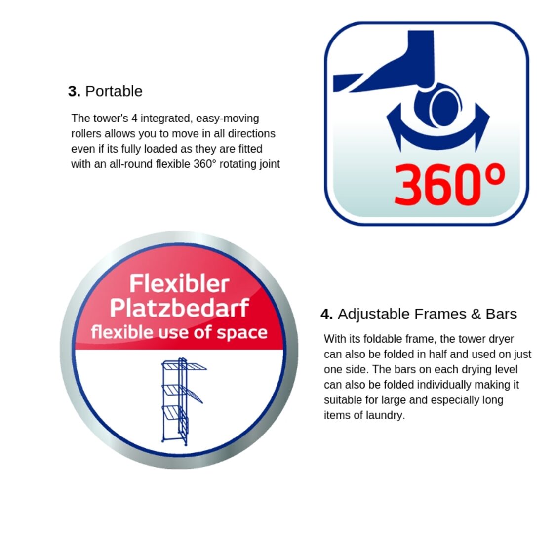 Leifheit Laundry Dryer Tower 270