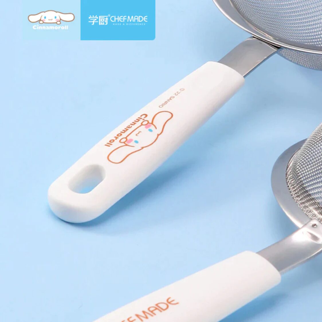 Chefmade Flour Sieve L29.5xW14.3xH6.5cm Cinnamoroll (1898cm-CL5005)