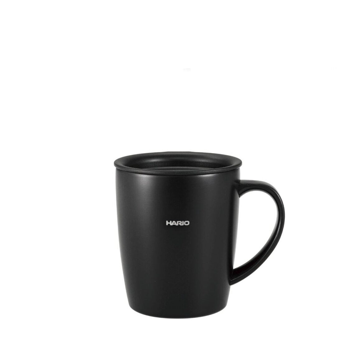 HARIO Heat Retention Mug with Lid 300ml - Black (SMF-300B)