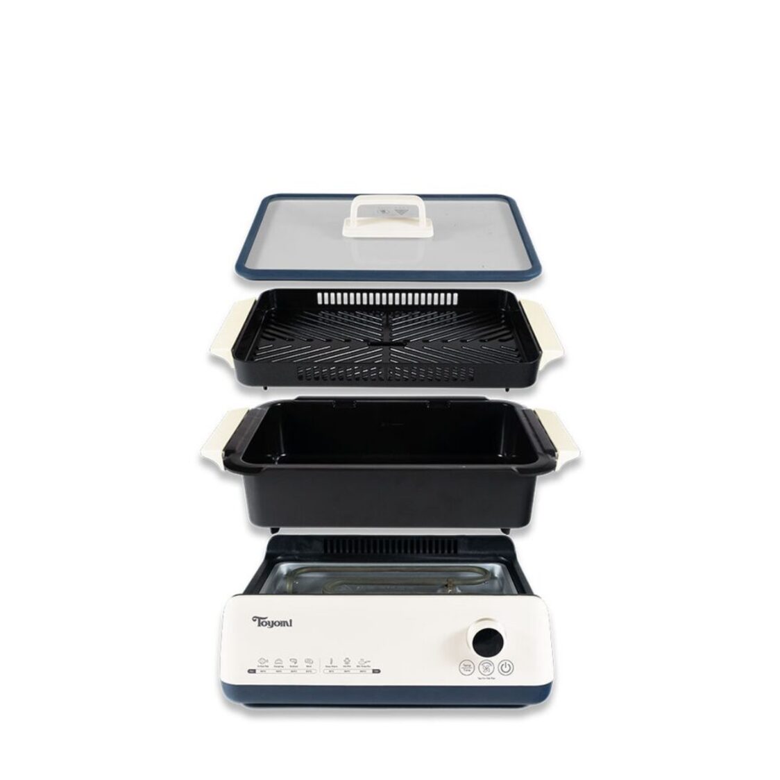 Toyomi Smokeless BBQ Grill & Hot Pot (SMC9988)