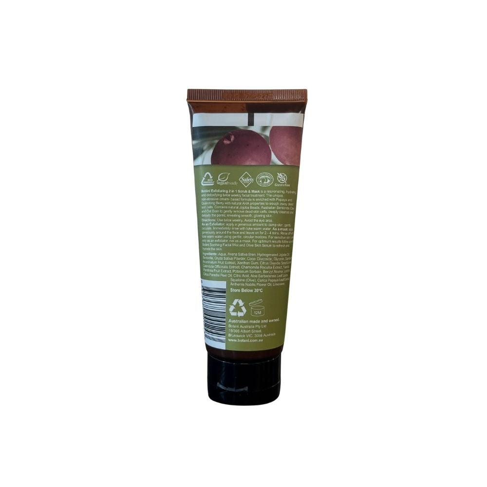 Botani Exfoliating 2in1 Scrub and Mask 100g