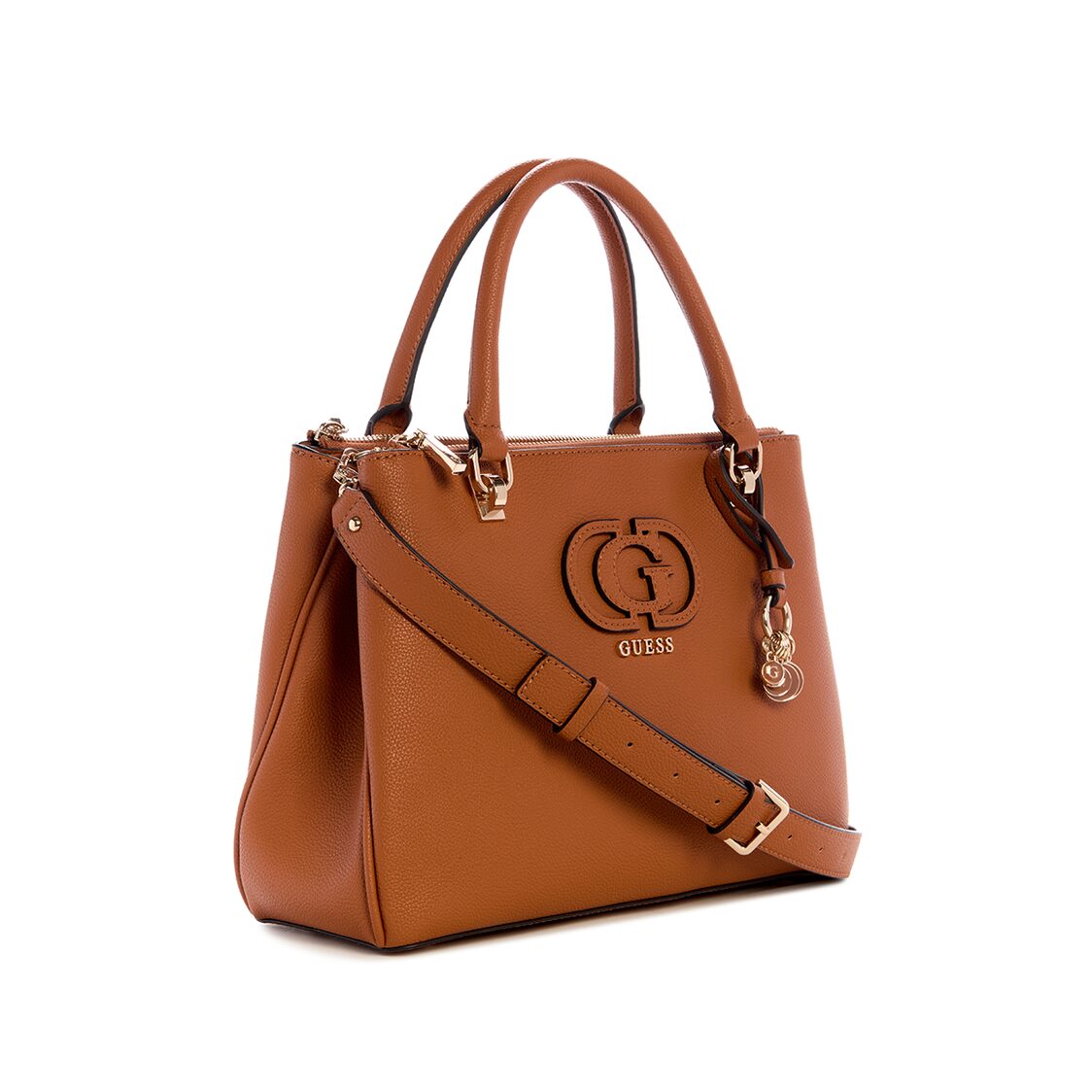 CALEBRA HOBO STATUS SATCHEL,COGNAC
