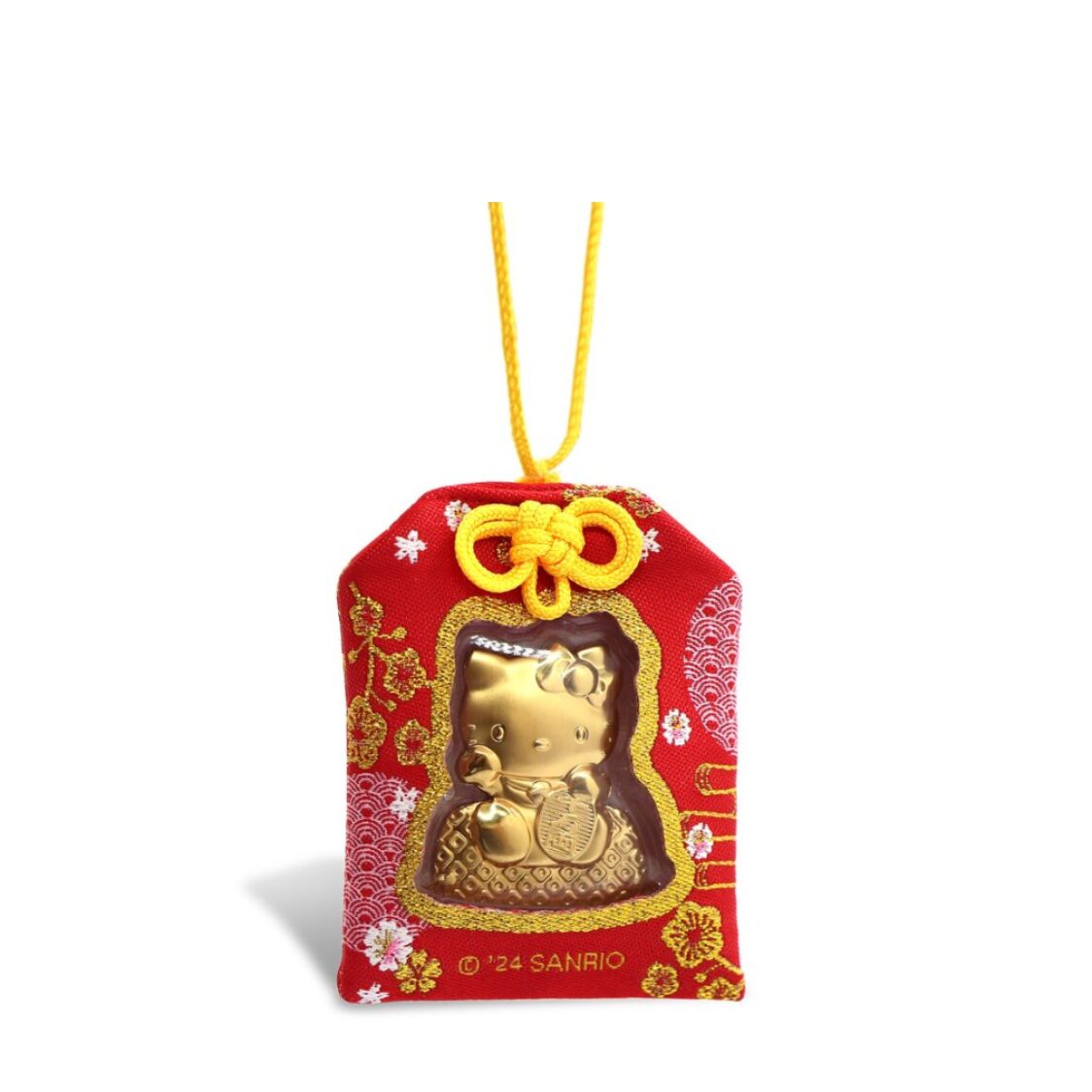 The Singapore Mint Sanrio Lucky Kitty Gold Foil Charm Bag