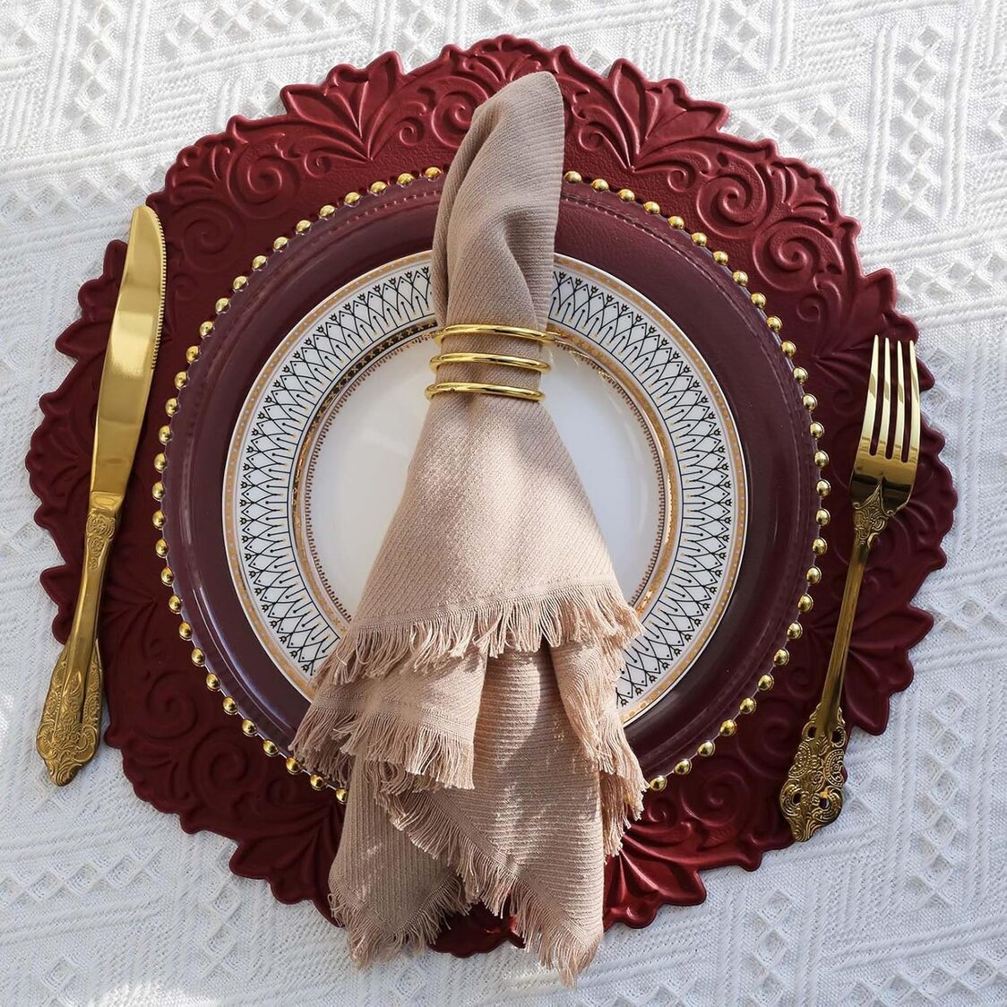 J. Rapee Soho Placemat Red