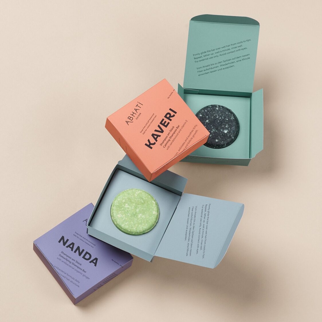 Abhati Suisse Shampoo Bar 58g - Nanda