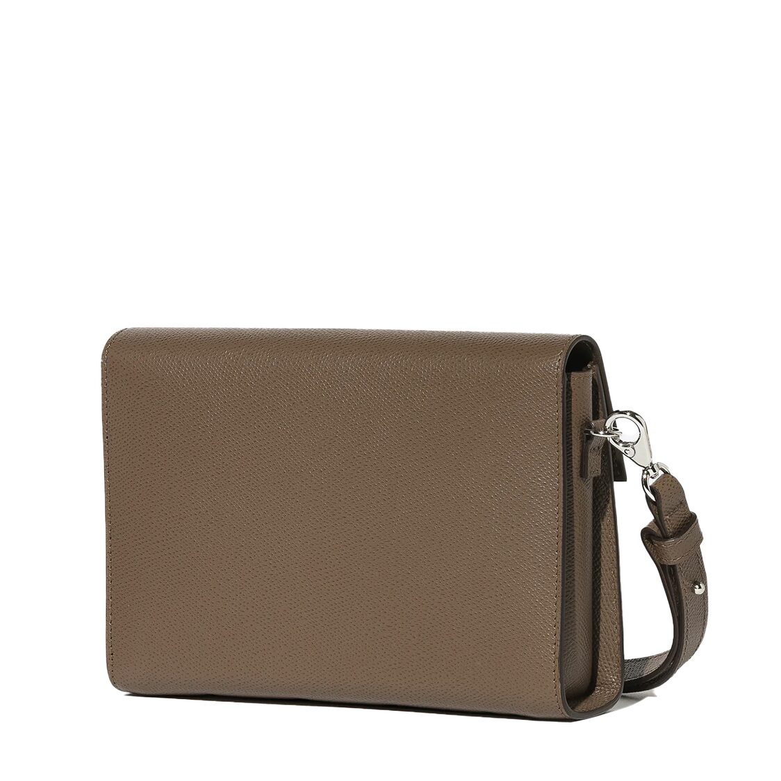 RSVP Golden Eyes Grained Taupe Calfskin Bag