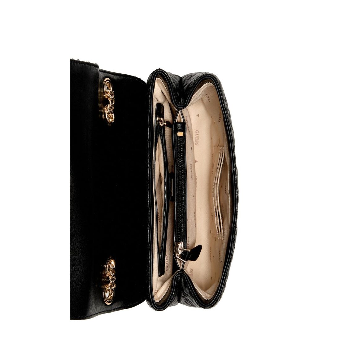 Guess Adelasia Convertible Crossbody Flap - Black