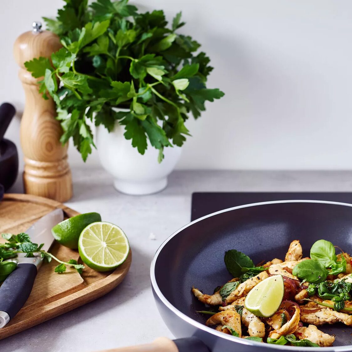 Greenpan Greenchef Vintage 28cm Ceramic Deep Frypan (GPGC057746)