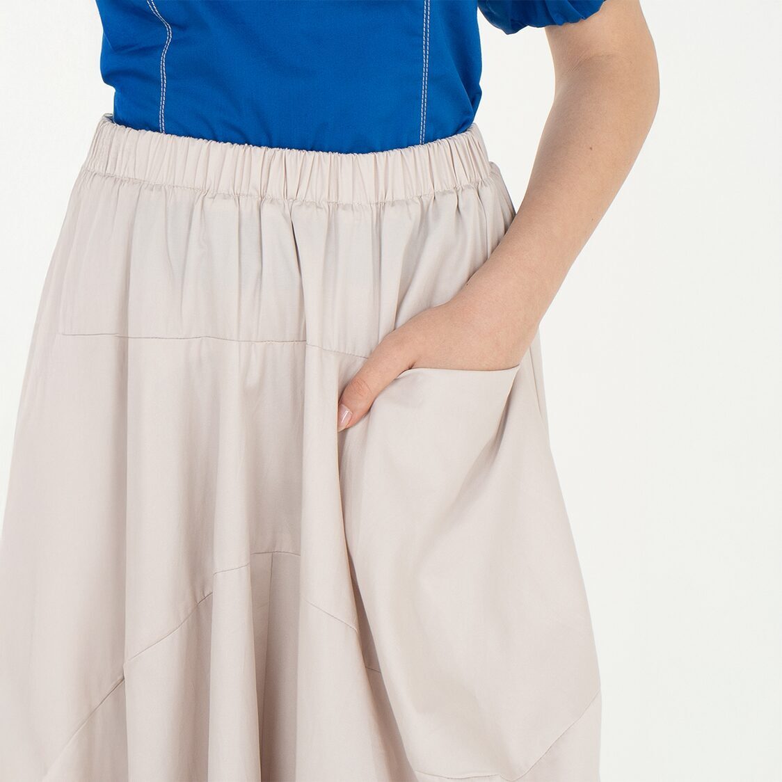 K/Woods Stain Repellent Edge Flow Tank In Ivory