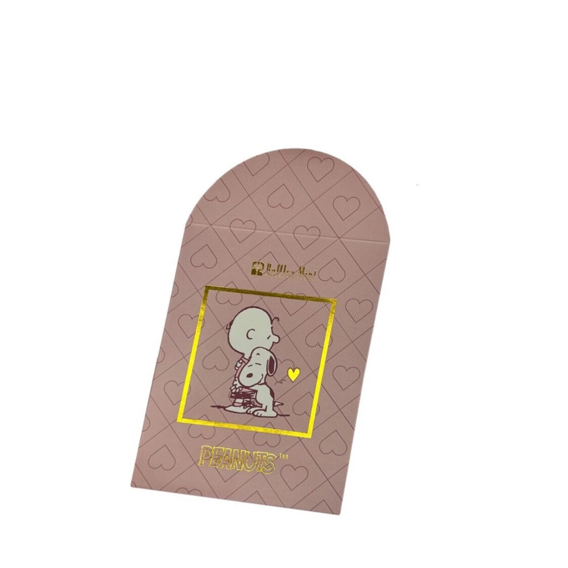 The Singapore Mint Peanuts Snoopy Charlie Gold Foil Charm Bag