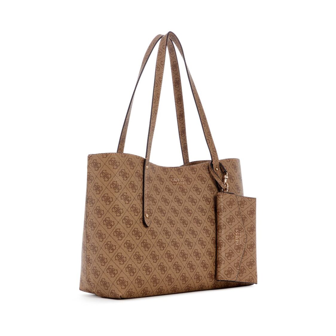 Guess Brenton Tote - Latte Logo
