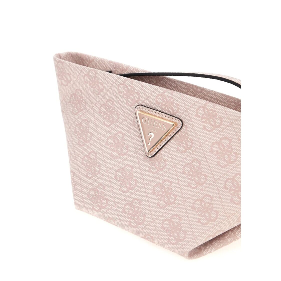 Guess Helina Top Zip Cosmetic - Rose Water Logo