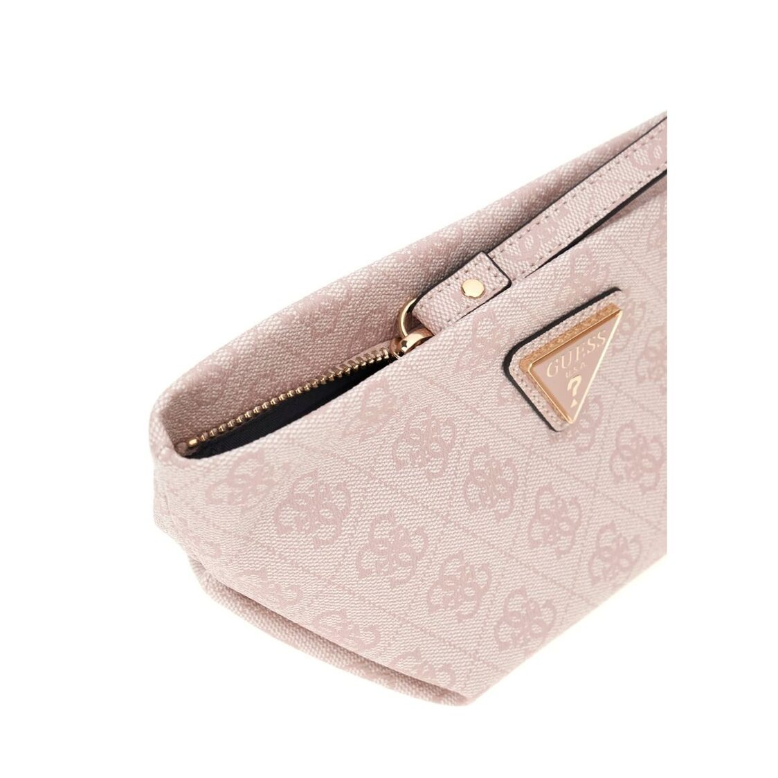 Guess Helina Top Zip Cosmetic - Rose Water Logo