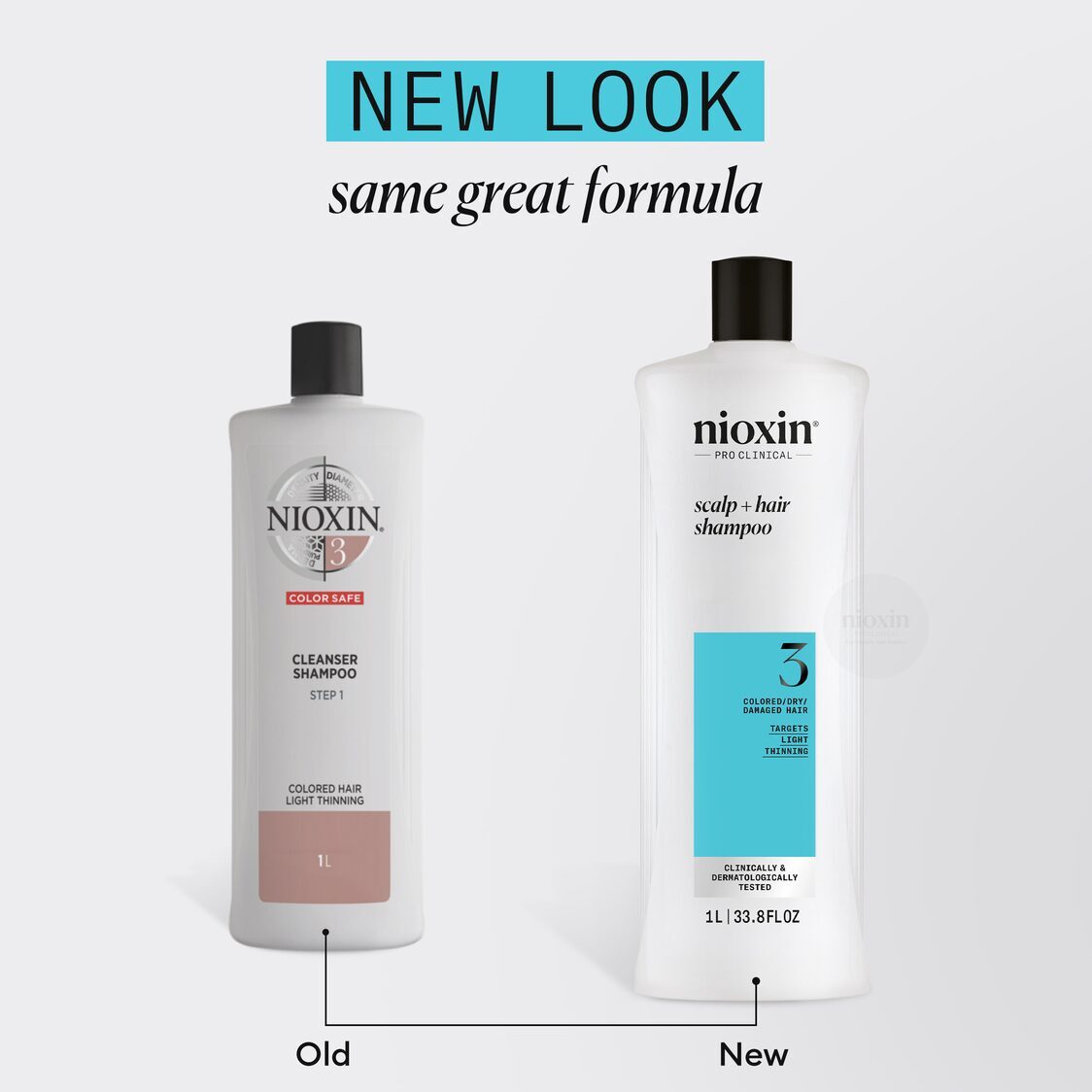 Nioxin System 3 Shampoo 1L