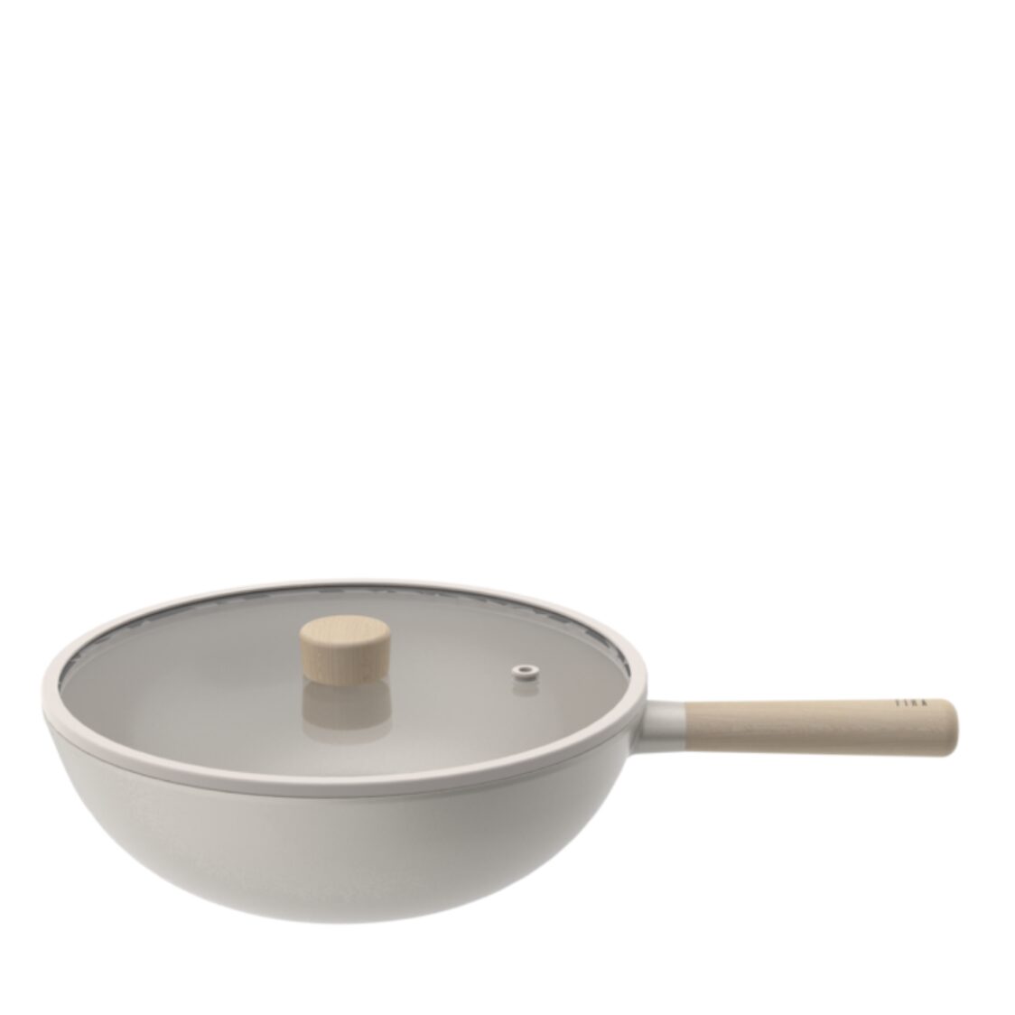 Neoflam Fika Wokpan 30cm with Glass Lid EK-FI-W30G