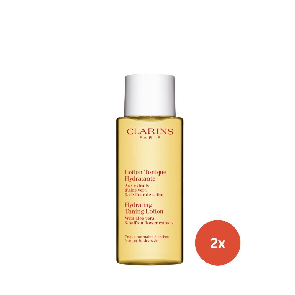Clarins Hydrating Toning Lotion Sample 10ml x2