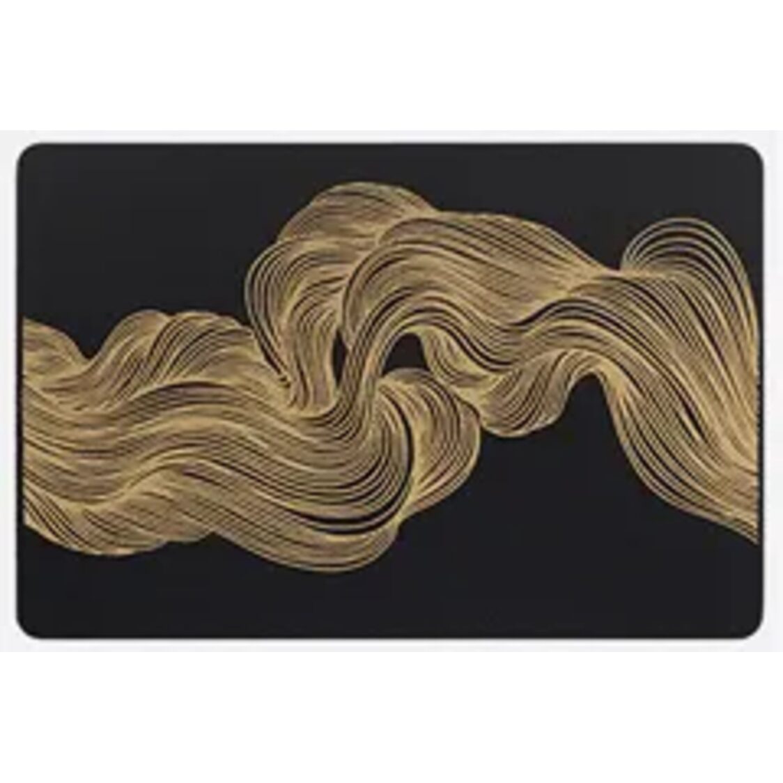 J. Rapee Wave Placemat Black